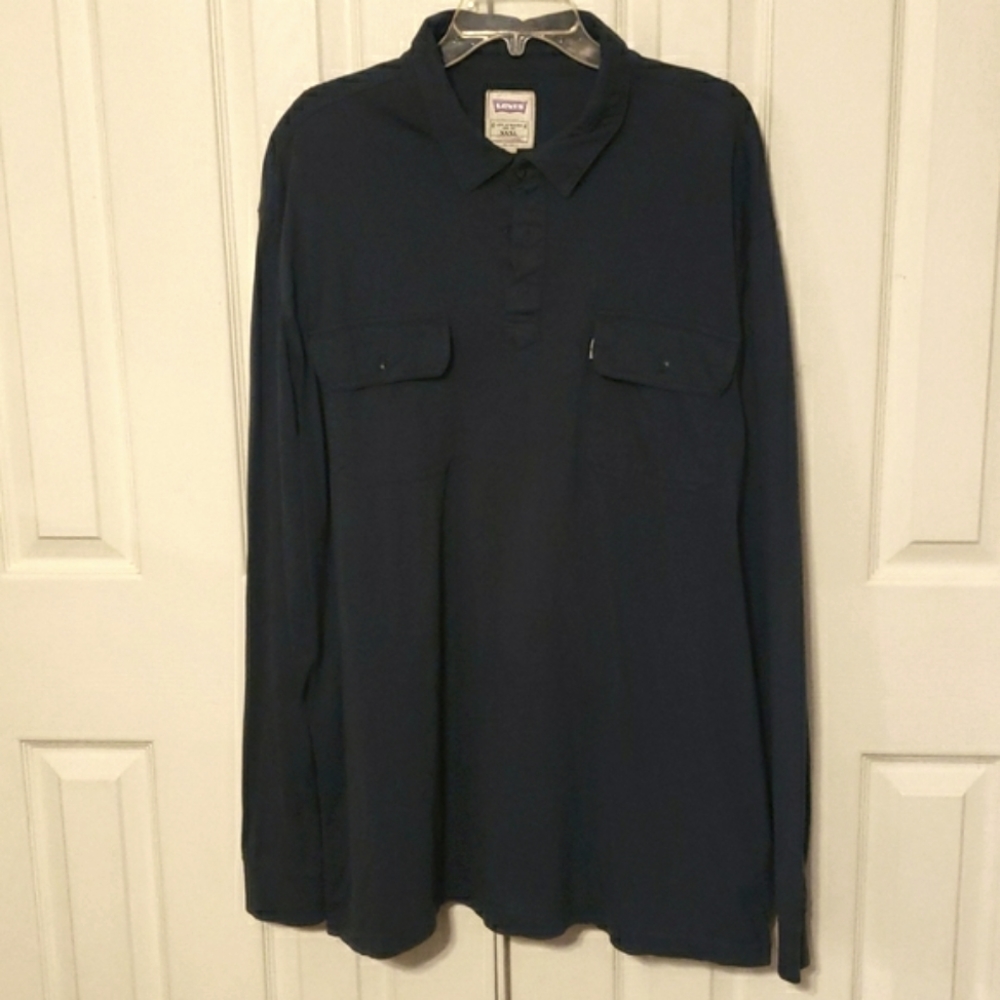 Vintage 90s Levi's Soft 100% Cotton Men's Pullover Shirt